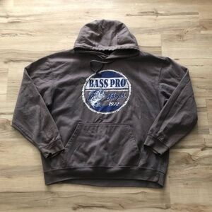Bass Pro Shops Charcoal Hoodie for Men